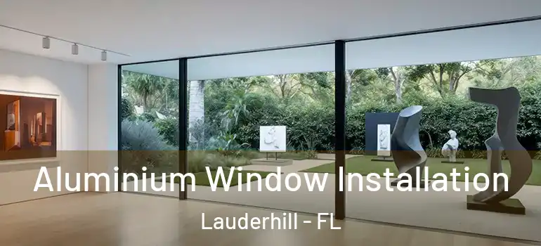  Aluminium Window Installation Lauderhill - FL