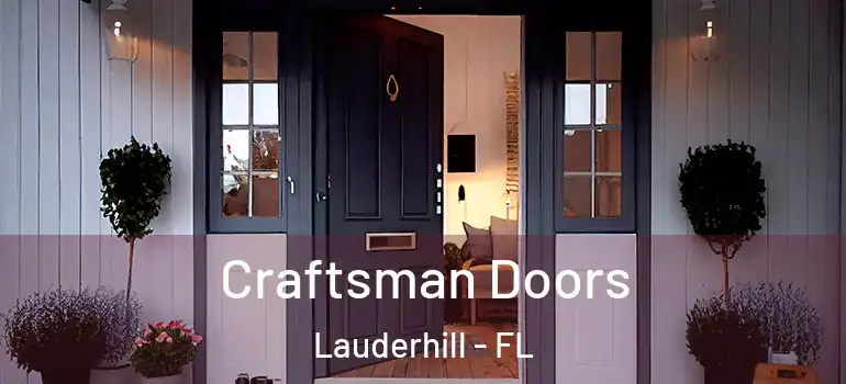 Craftsman Doors Lauderhill - FL