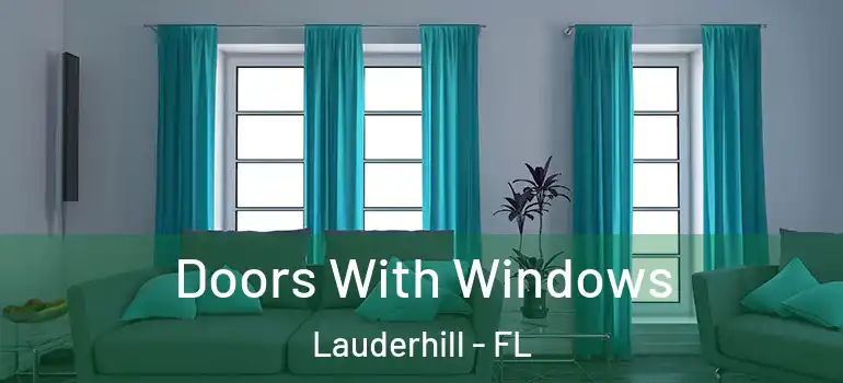  Doors With Windows Lauderhill - FL