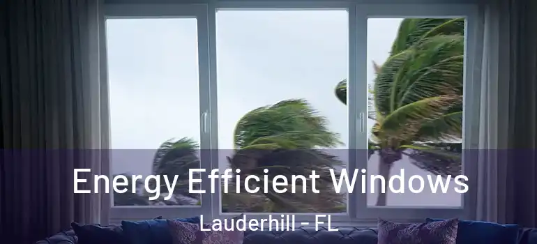  Energy Efficient Windows Lauderhill - FL
