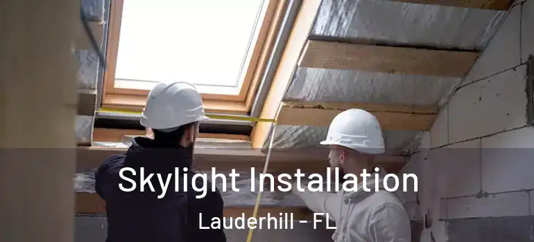  Skylight Installation Lauderhill - FL