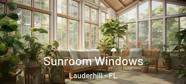 Sunroom Windows Lauderhill - FL